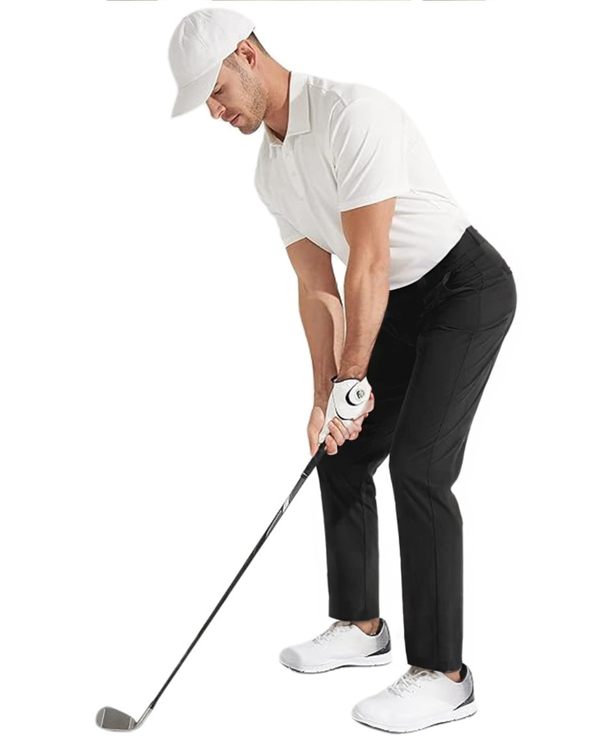 TEGIAS Golf Pants classic styling with multiple pockets for secure essentials.