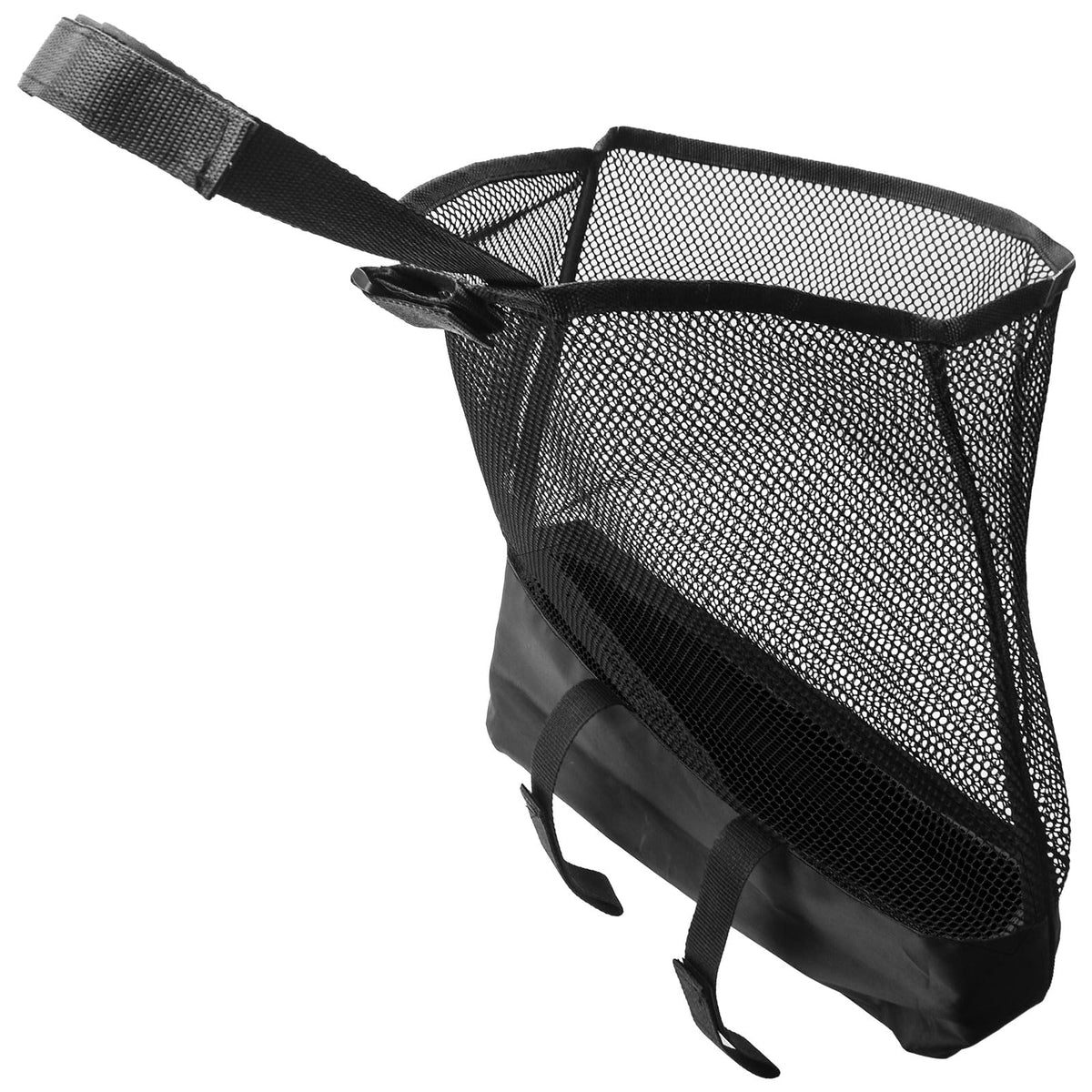 TEKONPRO cart storage basket on Bag-Boy Compact 3 for easy item access