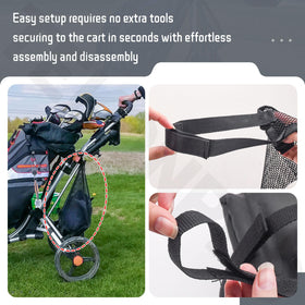 TEKONPRO basket stays attached during folding, saving time