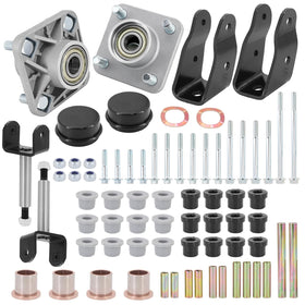 Tektall screws and nuts complete the front-end replacement