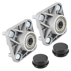 Tektall solid alloy hub for durability on rough terrain