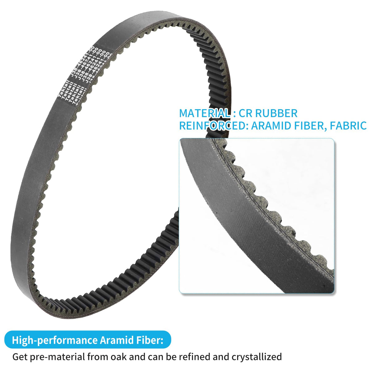 Tektall Yamaha drive belt kit for G11/G14/G16/G22, comprehensive replacement solution.