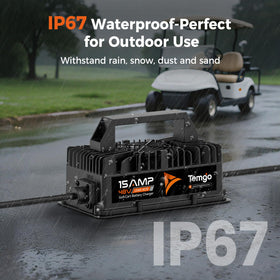 TEMGO IP67 waterproof rating protects internals in varied weather conditions.