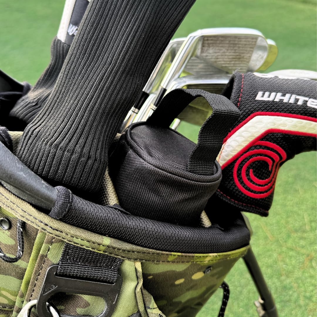 Ten Iron 7-can insulated golf cooler keeps beverages cold for 18 holes.