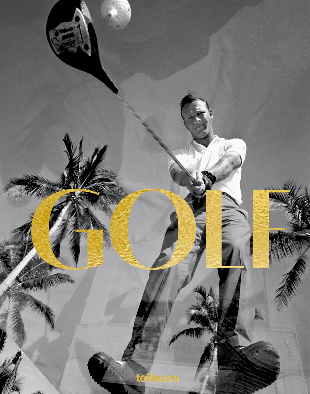 teNeues GOLF book cover shows iconic destinations with luxury lifestyle inspiration.