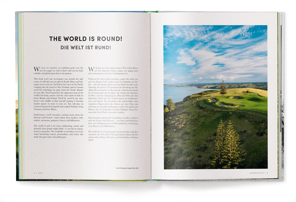 teNeues Golf captures world-class dining scenes for gourmets on the go.