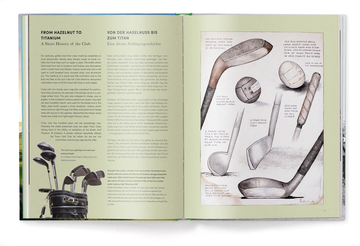 teNeues Golf reveals stories from green legends and golf history for curious readers.