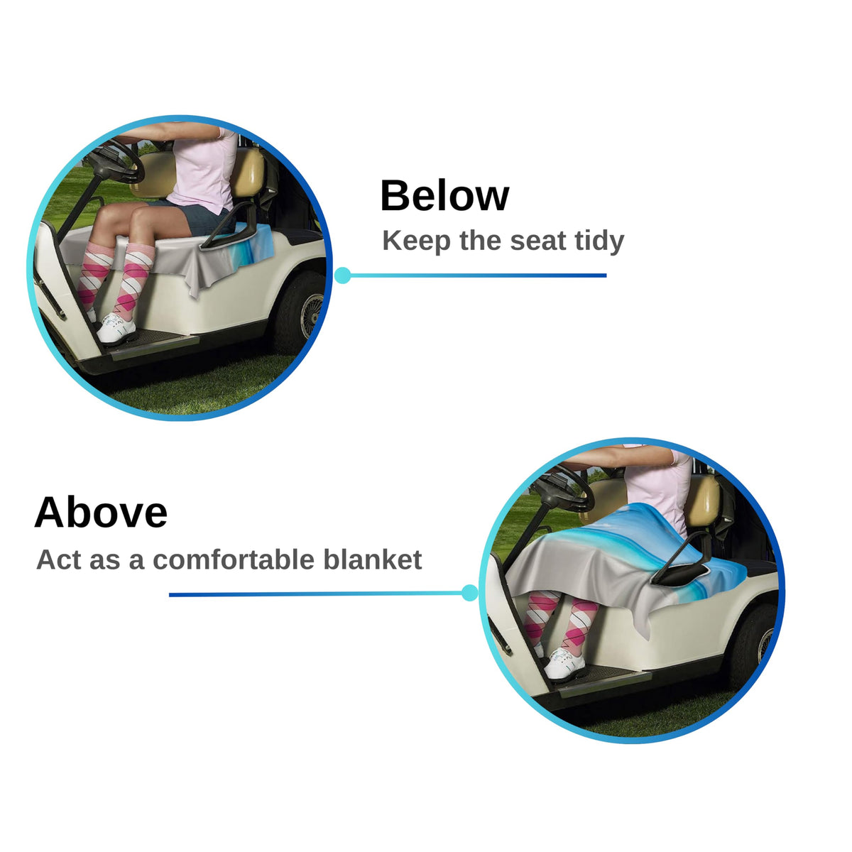 Terlanreey heat-insulating layer protects seats from sun heat