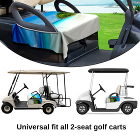 Terlanreey microfiber fabric keeps golf cart seats cool and clean