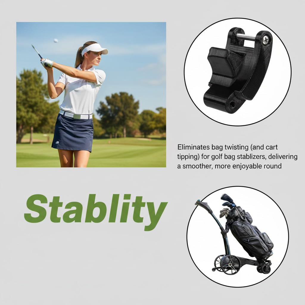 TerraEdge Stabilizer Kit enables smoother rounds with secure bag load.