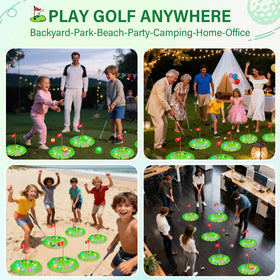 TERRAMUS glow targets enhance night-time visibility and play