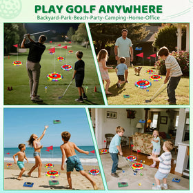 TERRAMUS Glow targets (six) create a bright mini course anywhere.