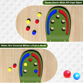 TERRAMUS portable golf set for indoor and outdoor family fun