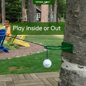 Tether Golf affordable family fun with included hardware and no putter