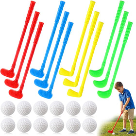 Teyva Daily 24pcs mini golf clubs yellow for safe indoor and outdoor practice