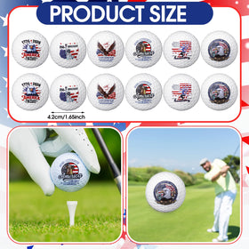 Teyva Daily Liberty Bell golf ball design ideal for commemorative rounds and display.