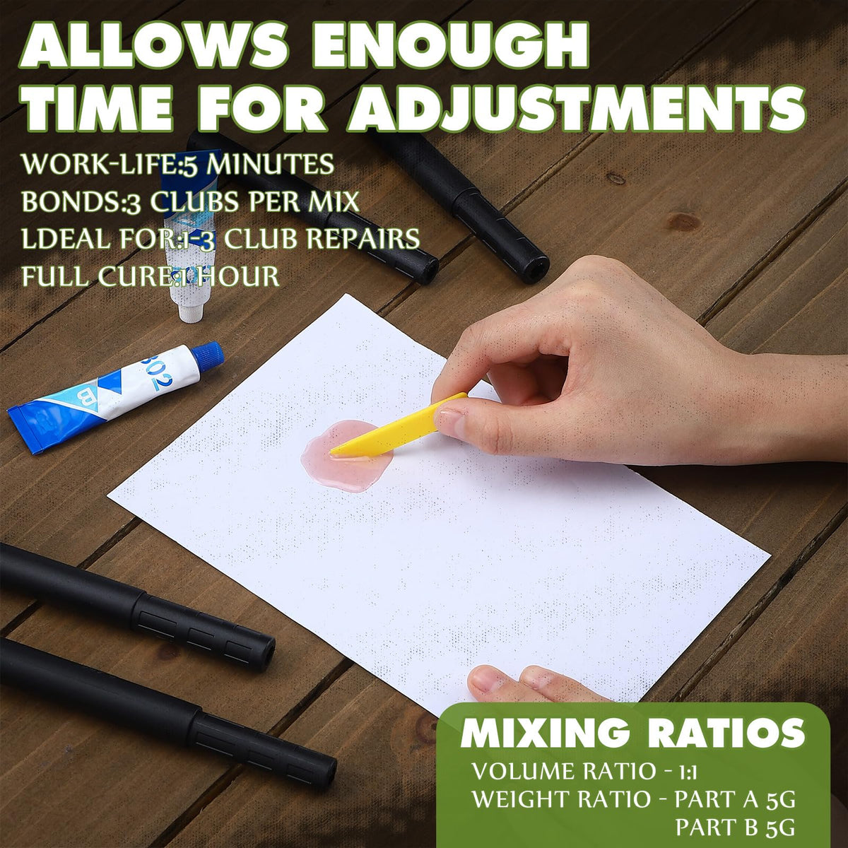 Teyva Daily 02ab adhesive shaft extender ready for bonding applications