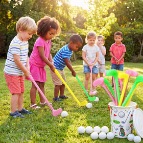 Teyva Daily golf clubs help improve hand-eye coordination during play