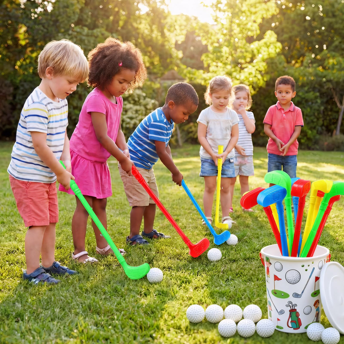 Teyva Daily family golf time promotes bonding and active outdoor fun
