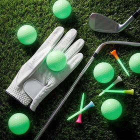 Teyva Daily glow ball with rubber tees for practice setup