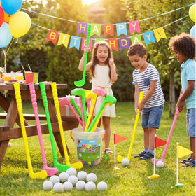 Teyva Daily indoor-outdoor golf toy for versatile backyard or living room fun