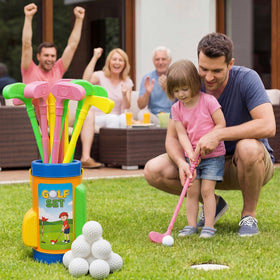 Teyva Daily kid-safe plastic golf clubs designed for friendly family play