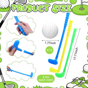 Teyva Daily mini golf clubs side view shows lightweight, durable design for safe swings.