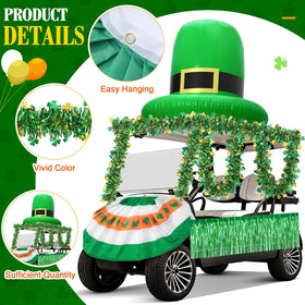 Teyva Daily St. Patrick's Flag increases visibility for parades and photo moments.