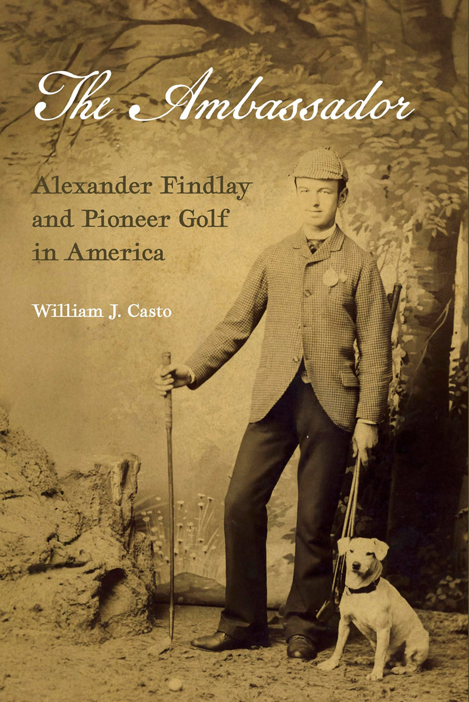 The Ambassador book cover featuring Alexander Findlay, ideal for golf history enthusiasts