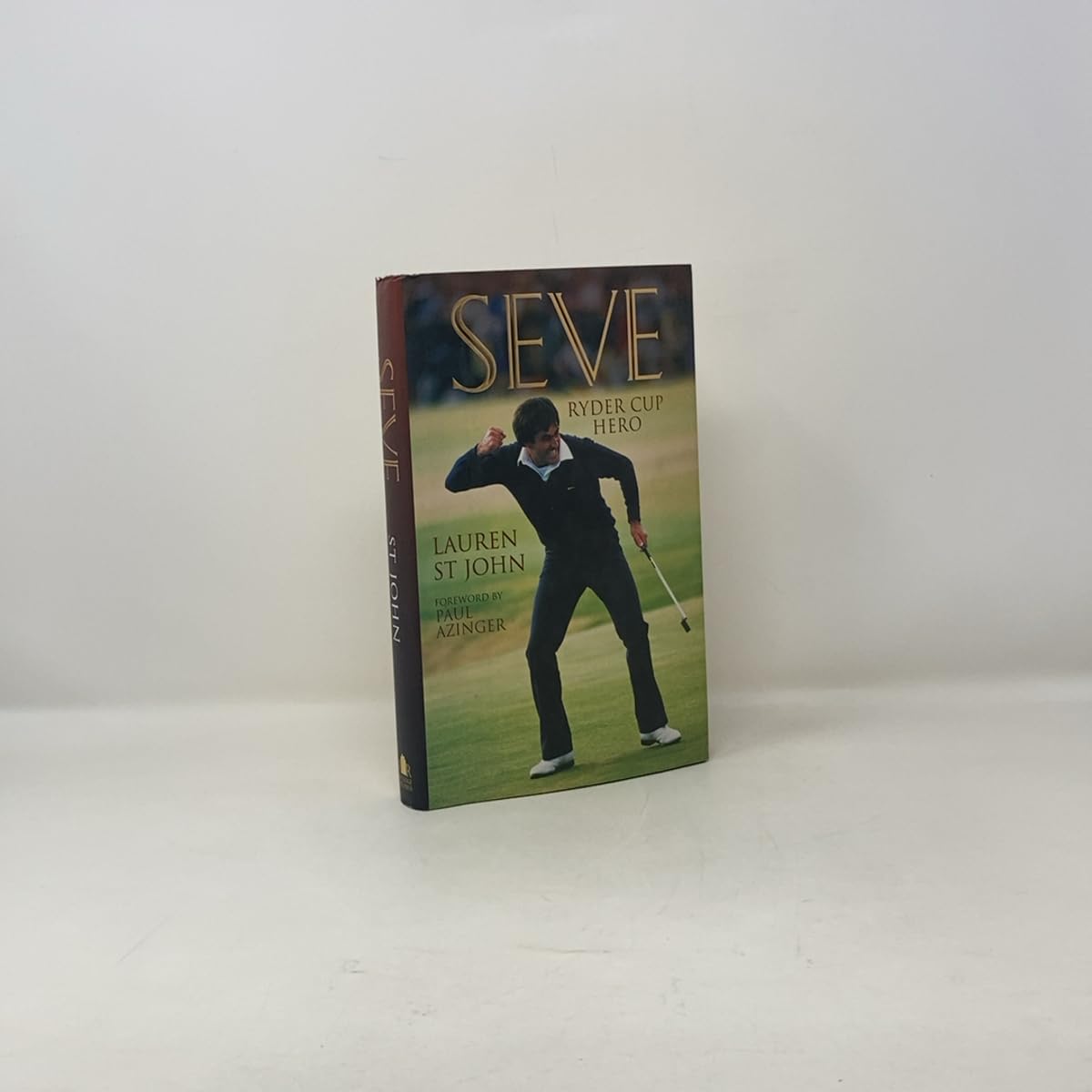 The Booklegger Seve: Ryder Cup Hero back cover—summarizes the journey for curious readers.