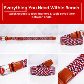 The Byrd Braided Belt makes a thoughtful gift for golfers