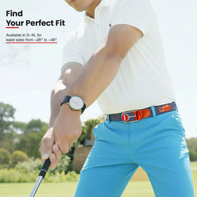 The Byrd Braided Belt wearable on and off course for versatility.