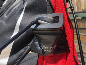 The Club Washer after-shot clean club boosts confidence for the next swing