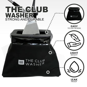 The Club Washer dual-layer bristle for effective dirt removal from grooves