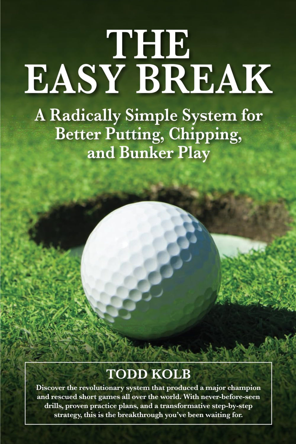 The Easy Break putting setup demonstrates clear tempo and alignment for smoother greens.