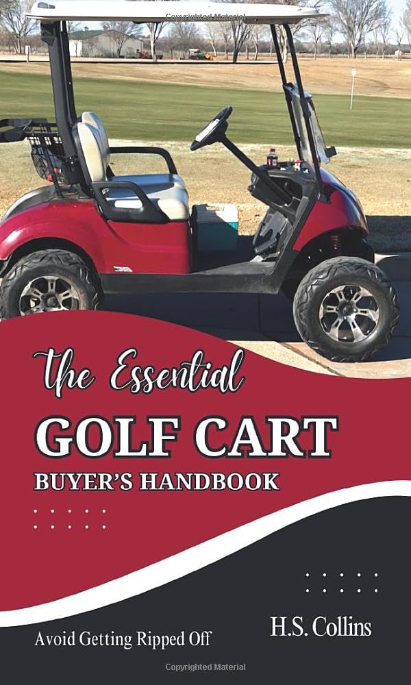 The Essential Golf Cart Buyer’s Handbook cover image, a buyer-friendly guide to smart cart shopping