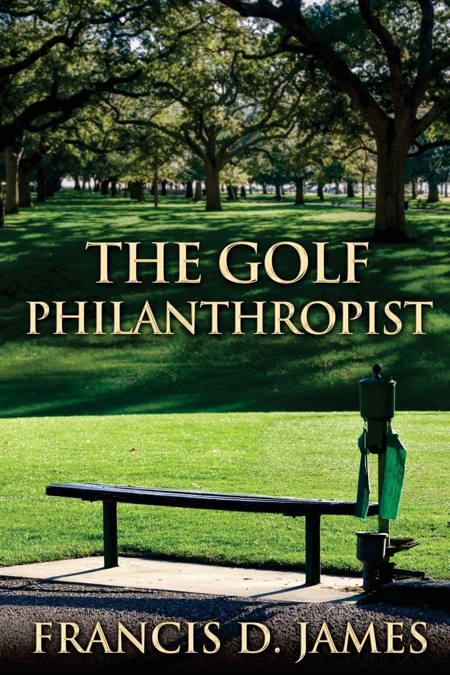 The Golf Philanthropist front view, ideal gift for golf lovers supporting charitable causes.