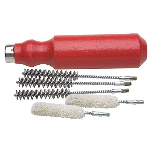 The Golf Works hosel cleaning system with red handle for precise bore cleaning and epoxy prep