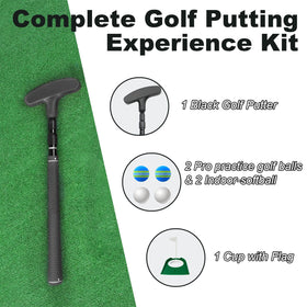 THE GOLFER STORE ambidextrous putter supports both right and left-hand players.