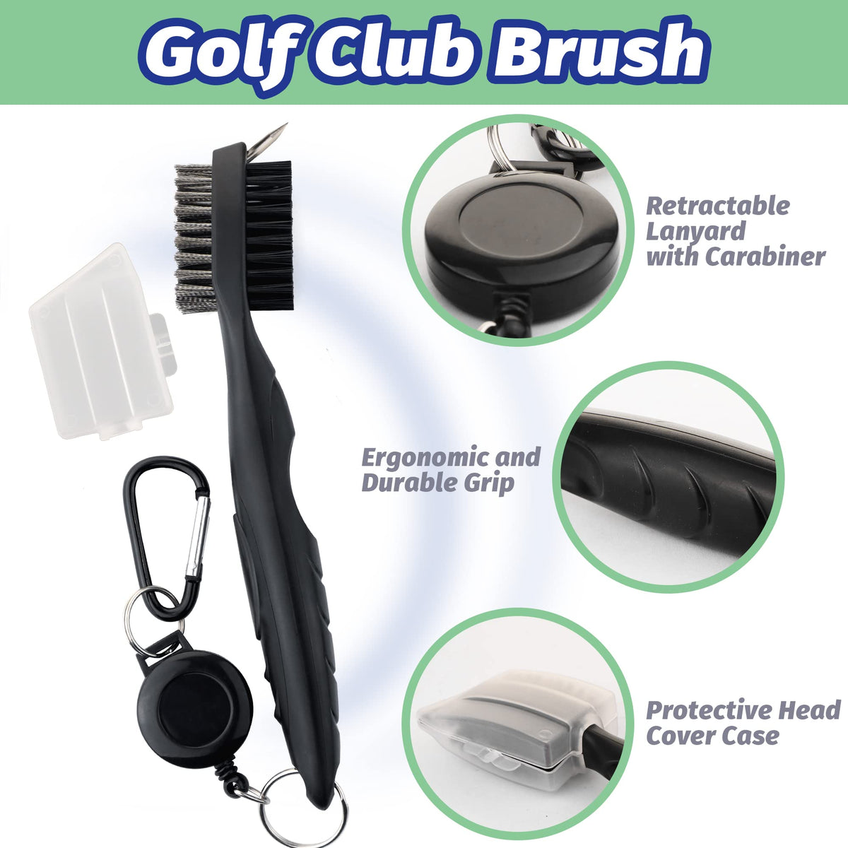 THE GOLFER STORE golf accessories gift pack showcasing 29-in-1 contents.