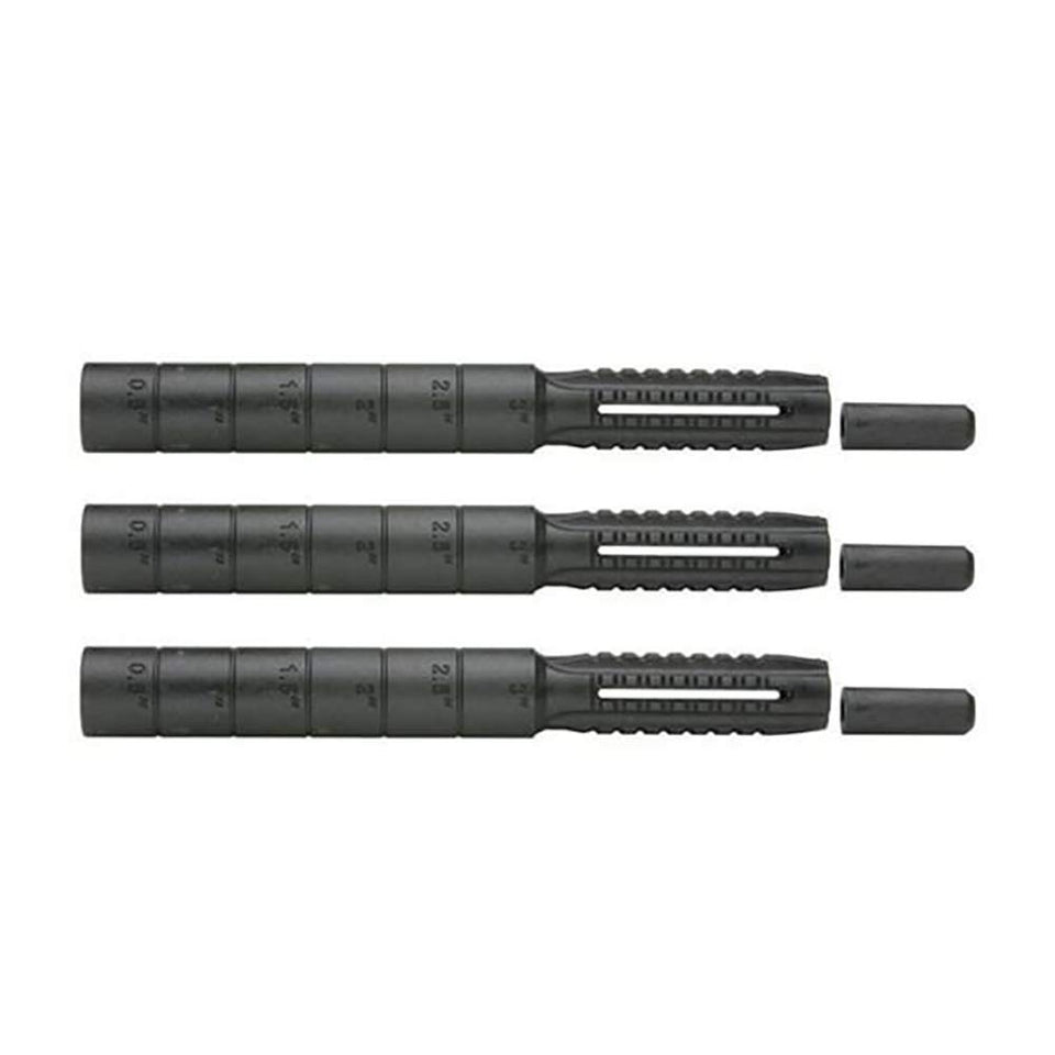 The GolfWorks universal shaft extensions 3-pack provide flexible, secure shaft fitting.