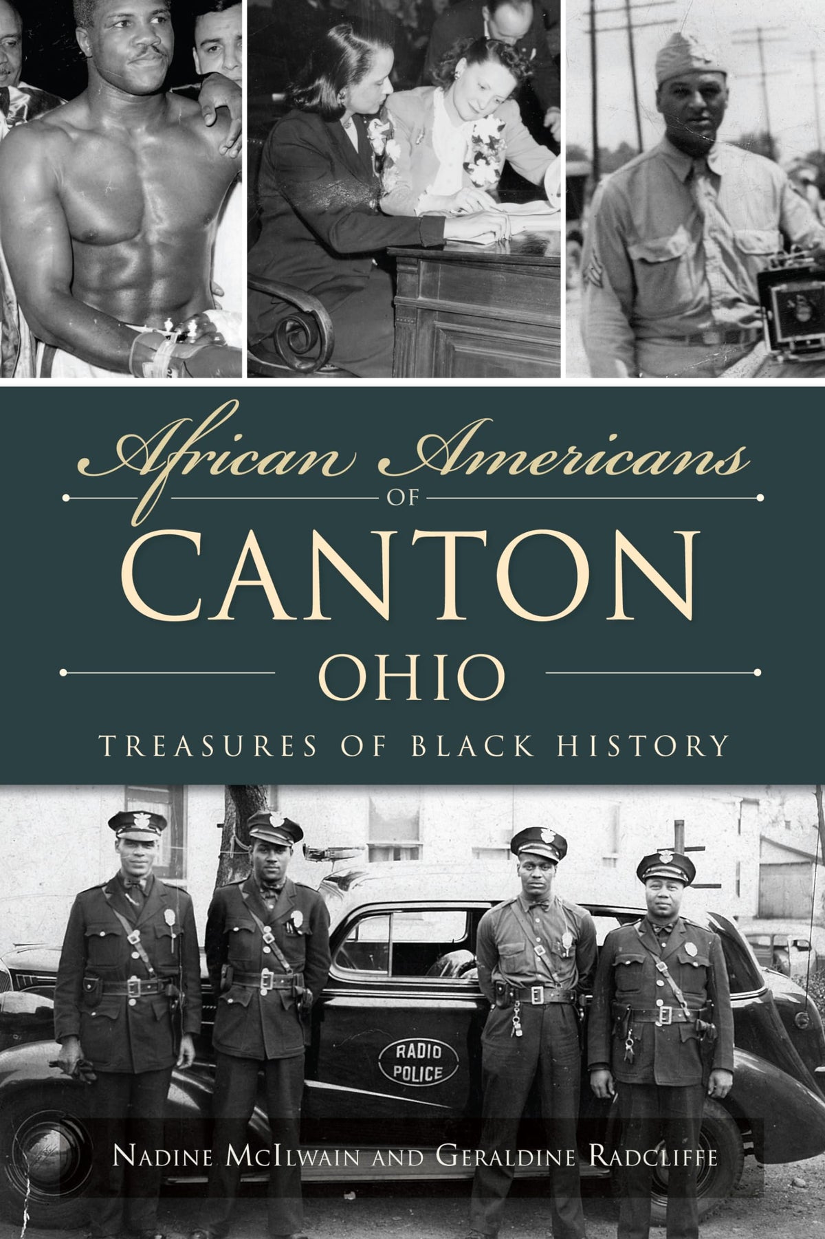The History Press African Americans of Canton front cover, inviting readers to explore local Black history and culture