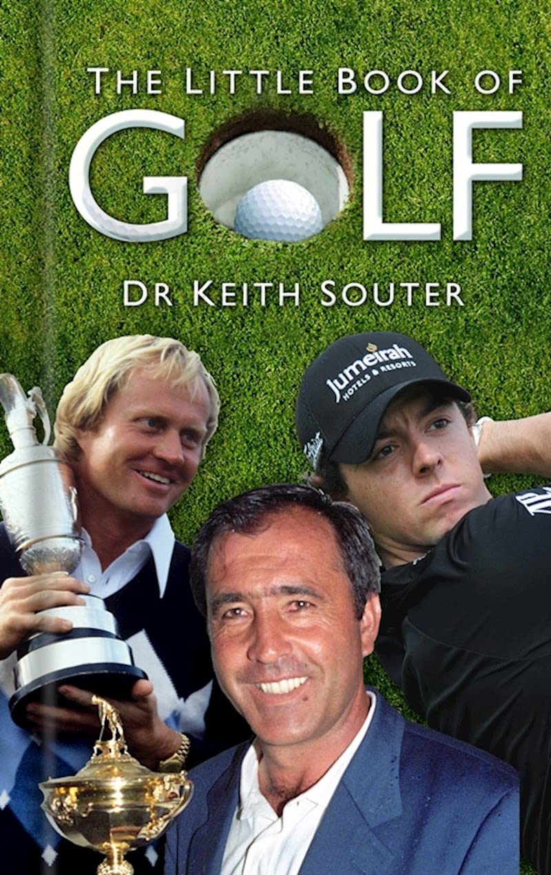 The History Press Little Book of Golf cover, compact guide for on-course tips.