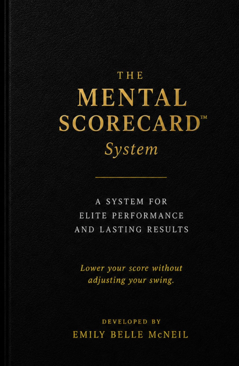The Mental Scorecard System insight dashboard visualizes decisions to reduce mental errors on the course.