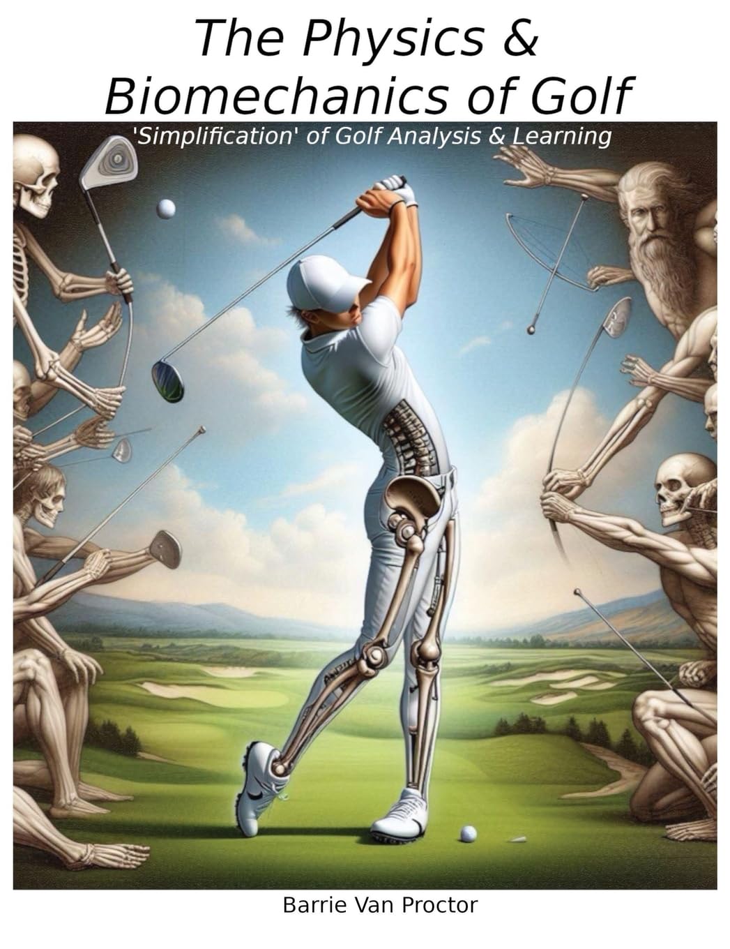 The Physics and Biomechanics of Golf cover showcases a science-driven approach to improve swing analysis.