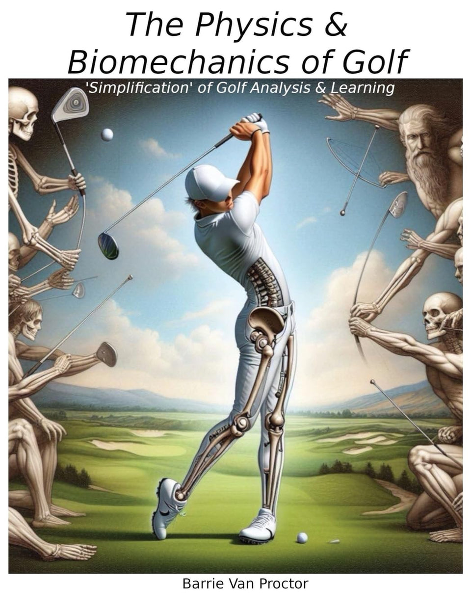 The Physics and Biomechanics of Golf cover showcases a science-driven approach to improve swing analysis.