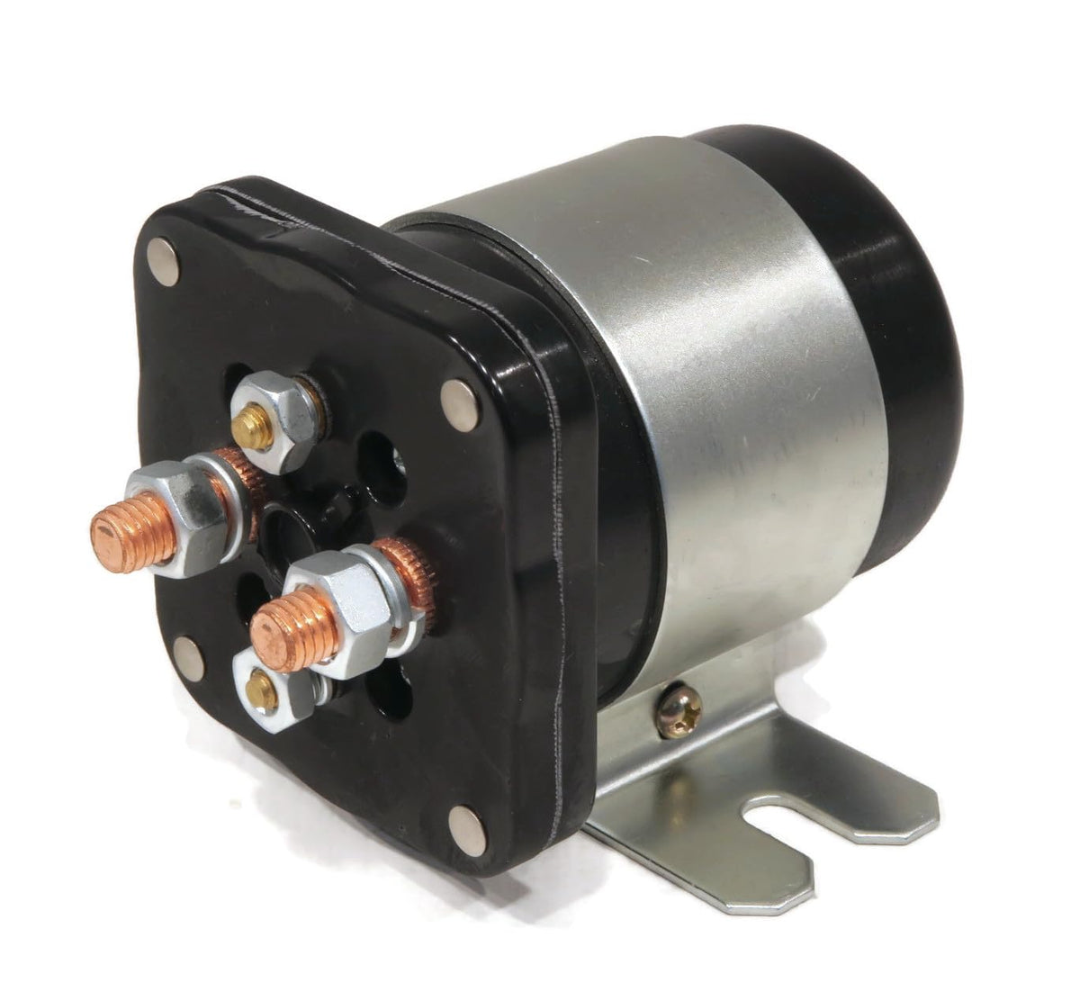 The ROP Shop 48V starter solenoid product image highlighting the compact control unit for Yamaha carts.