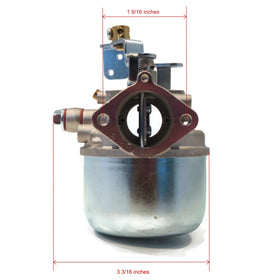 The ROP Shop EZ-GO carburetor with fuel line, clear connection points for quick setup