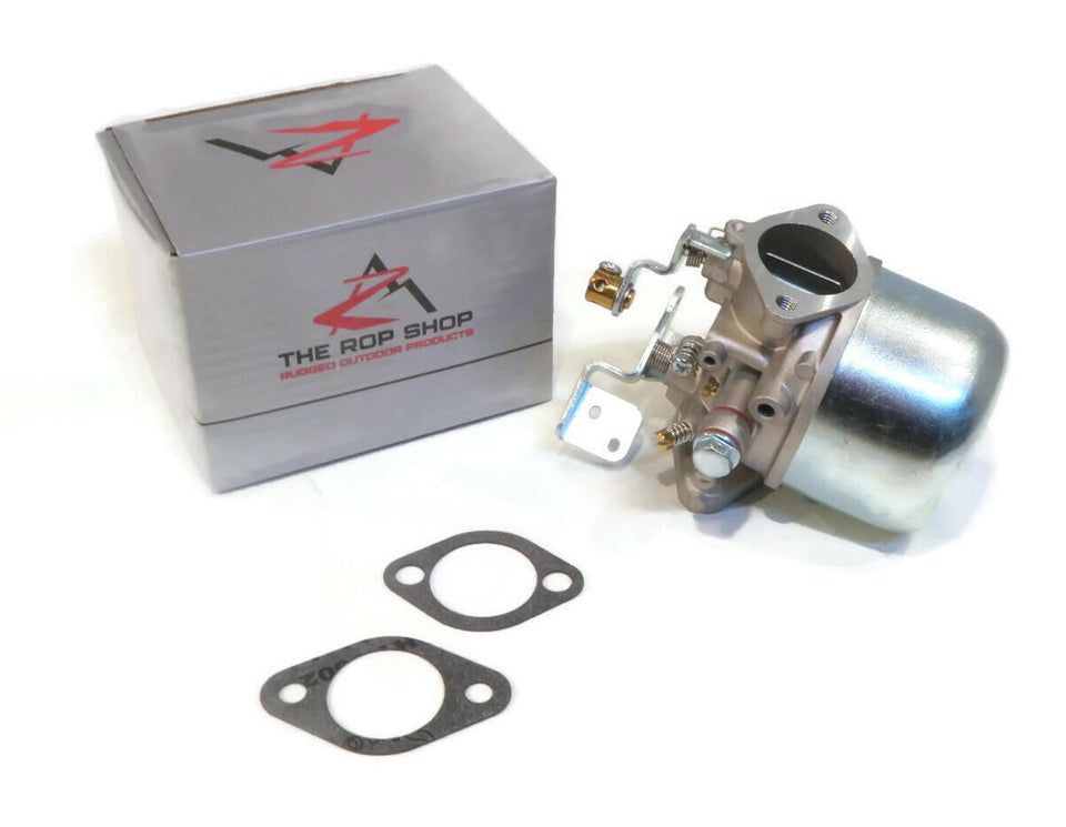 The ROP Shop EZ-GO carburetor for 1988 two-cycle model, close-up ports for fitment and inspection