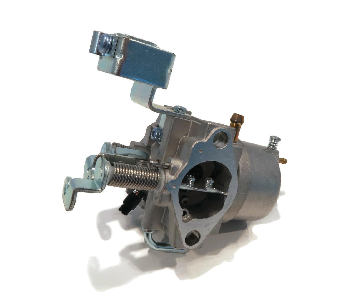 The ROP Shop carburetor installed on a Yamaha golf cart engine for reference.